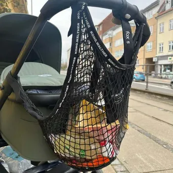 Přebalovací taška KONG.WALTHER Magic Shopper Síťka na nákupy Black