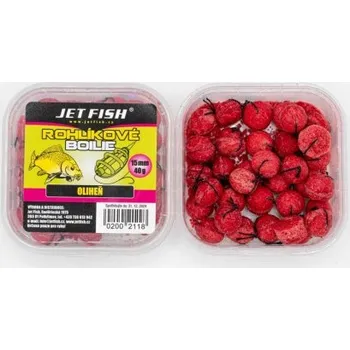 Boilies Jet Fish Boilies rohlíkové 40g Oliheň