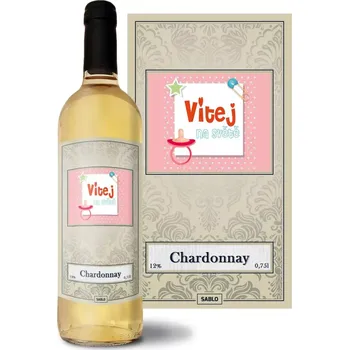 Víno Sablio Bílé víno Vítej na světě 3: 0,75 l