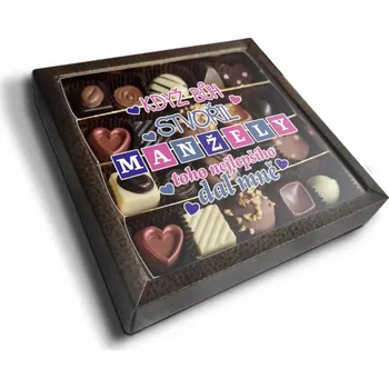 Cukrovinka Sablio Pralinky Když Bůh stvořil manžely - 20 ks pralinek