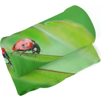 deka Sablio Deka Beruška na listě - 150x120 cm