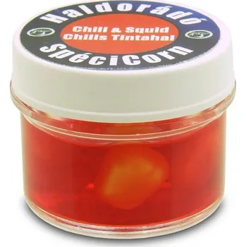 Umělá nástraha Haldorádó Gumová kukuřice SpéciCorn 10ks 10mm Chilli-Chobotnice
