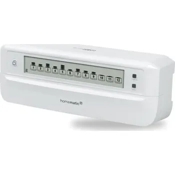 Centrální jednotka pro chytrou domácnost Homematic IP Akční člen podlahového vytápění s LCD - 12 kanálů, 24V/230V - HmIP-FALMOT-C12