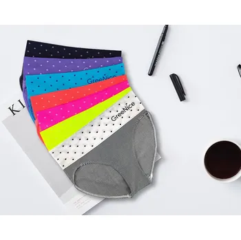 Kalhotky GREENICE Bezešvé kalhotky s vysokým pasem GREE-3850 - 3 ks v balení Barva: Mix, Velikost: XL/2XL