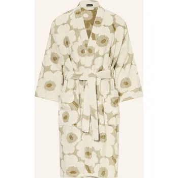 Dámský župan Marimekko Unisexový Župan, krémová / olivová