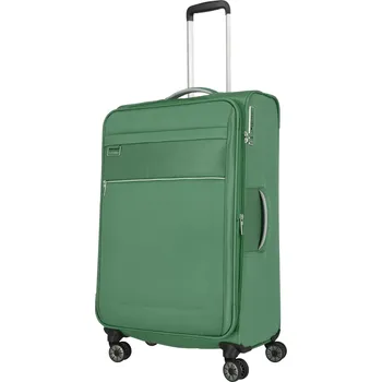 Velký textilní kufr na kolečkách Travelite Miigo 4w L Barva: Green