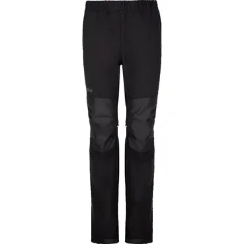 Chlapecké oblečení Dětské softshellové outdoorové kalhoty Kilpi RIZO-J black SJ0405KIBLK