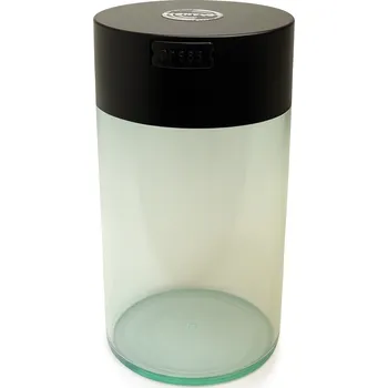 Dóza na potraviny Coffeevac Vakuová dóza - 340g čirá černé víčko