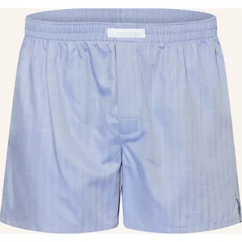 Pánská móda Falke Pánské Webové Boxerky Daily Woven, modrá, 54