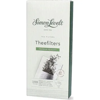 Sítko na čaj Papírové filtry na čaj SIMON LEVELT - pot (L), 100ks
