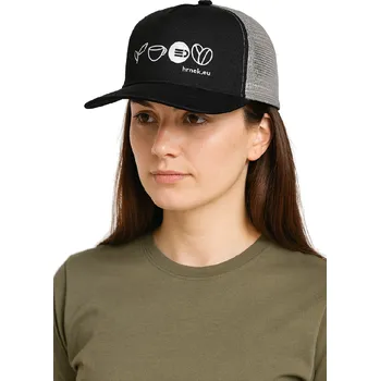 Kšiltovka HRNEK černo-šedá