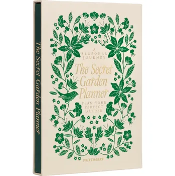 Diář Printworks, Deník Printworks The Secret Garden, béžovo-zelený - Formadore