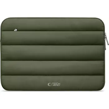 pouzdro na notebook Tech-Protect Fluffy Sleeve 15-16" notebookové pouzdro - Army Green