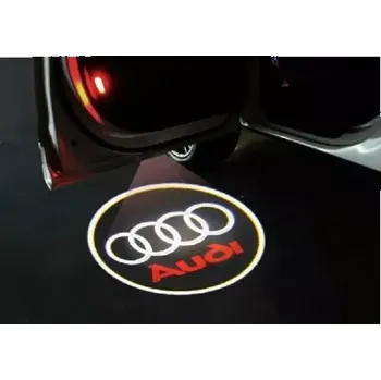 Vánoční dekorace LED projektor loga značky automobilky - 2 ks - Audi