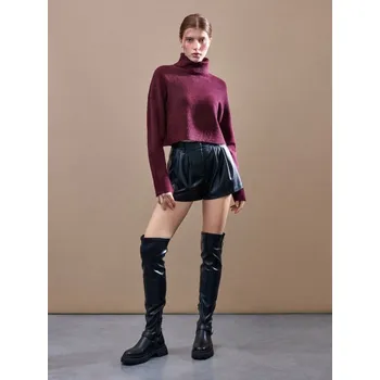 Dámská obuv Kozačky na platformě - 39 - House - černá - 400HB-99X