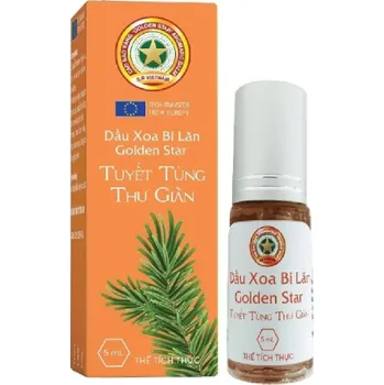 Bylinná léčivá mast Vietnamský olej GOLDEN STAR Dau Xoa Bi Lan - Cedr (roll on) 5ml