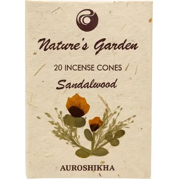 Čajovna Natures Garden Indické vonné jehlánky Nature´s Garden - Sandalwood