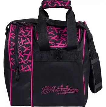 Bowling KR STRIKE FORCE BOWLINGOVA TAŠKA 1 BALL RUKA ROOK RUŽOVE STUHY