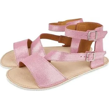 Dámské sandále Vlnka Dámské barefoot kožené sandály Imogen růžová velikost obuv dospělí 37