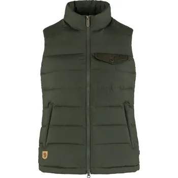 Dámská vesta vesta dámská FJÄLLRÄVEN Greenland Down Liner Vest W Deep Forest - S
