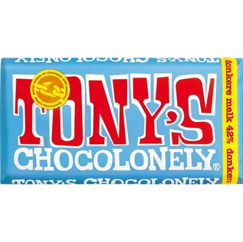 Čokoláda Tony's 42% hořká čokoláda 180 g
