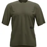 Dámské termotriko s krátkým rukávem Ortovox 185 Merino Patch T-Shirt W dark wild herbs XL