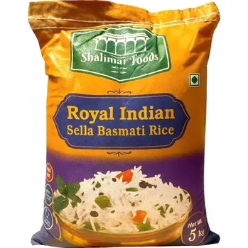 Rýže Shalamar Royal Indická Sella Basmati Rýže 5kg