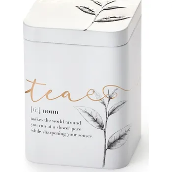 Dóza na potraviny Plechovka TEA