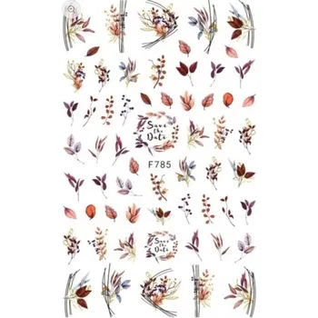 NehtyShop - Listy -podzimní nálepky na nehty