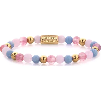 Náramek Rebel & Rose RR-60055-G-S Pink Summer Vibes II
