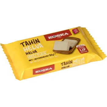 Cukrovinka KOSKA - Tahin Helva Sade - vanilková chalva - 80g