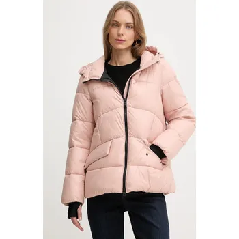 Dámská bunda Bunda Geox SERILDA růžová barva, zimní, W5628F T3121 W5628F.T3121 39X, vel. 40