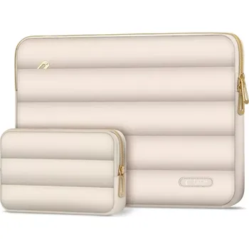 brašna na notebook Pouzdro na notebook Tech-Protect Puffy Laptop 15-16 - Pískové