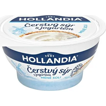 Hollandia Čerstvý sýr s jogurtem méně soli 125g