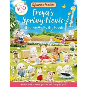 První čtění Sylvanian Families: Freyas Spring Picnic Sticker Activity Book, An official Sylvanian Families sticker activity book, with over 400 stickers! - Books, Macmillan Children's
