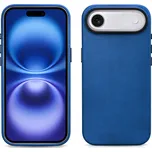 iCarer Kožený obal na iPhone Air - iCarer, OilWax MagSafe Light Blue 11.01.WMI17250702-TB