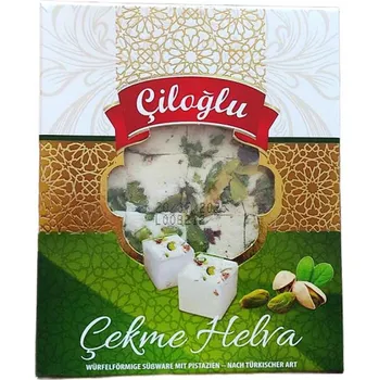 Bonboniéra CILOGLU - Cekme Helva Pistachios - pistáciová chalva - 120g