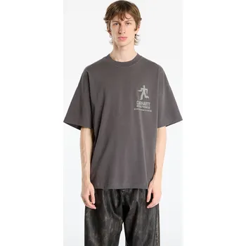 Tričko Carhartt WIP S/S Distance T-Shirt UNISEX Graphite Stone Dyed M