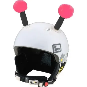 Motodoplněk Crazy Uši na helmu tykadla růžovo-černá