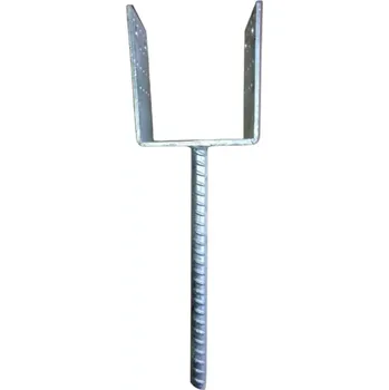 Patka kotevní U 60x60 mm s roxorem, žárový zinek