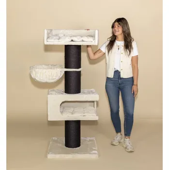 Rhr XXL Cat Scratcher Royalty Retreat Blackline (béžový)