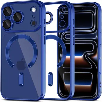 Pouzdro na mobilní telefon Tech-Protect Ochranný kryt na iPhone 17 Pro - Tech-Protect, Magflex MagSafe Shiny Blue