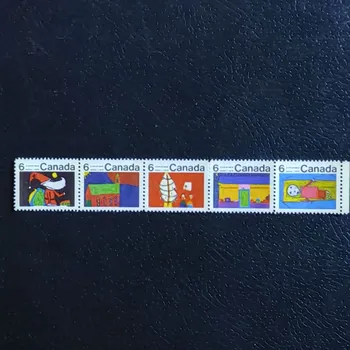 Sběratelství Soutisk Kanada, Mi.467x-471x (SG 666a)**