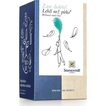 Horký nápoj Sonnentor - Zase dobře! - Lehčí než pírko, porcovaný, 27g