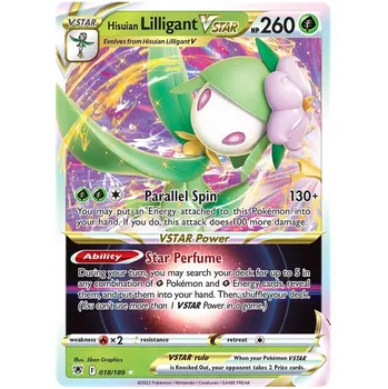 Karetní hra Hisuian Lilligant VSTAR 018/189 - Astral Radiance
