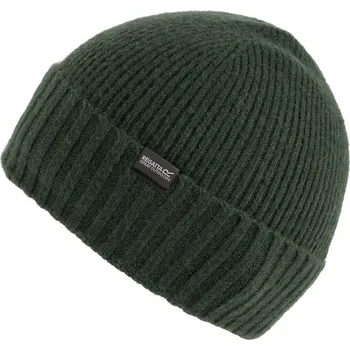 Čepice Čepice Regatta Ribbed Basic Beanie Barva: zelená