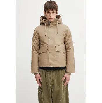 Dámská bunda Bunda Rains Nome Short W Parka W3T3, L, béžová, 80X