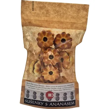 Thajské sušenky s ananasem 10 ks