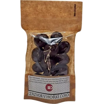 Sušené ovoce Zázvor v hořké čokoládě 80g