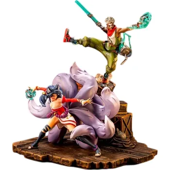 Figurka Soška League of Legends - 2XKO Ekko & Ahri Diorama 30 cm